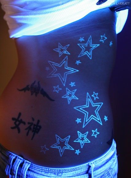 UV tattoos are a new addition to the tattoo world. They are special because 